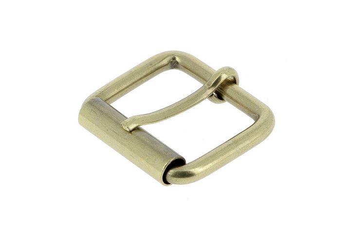 Boucle à rouleau 40mm vieux laiton - réf. B40/62