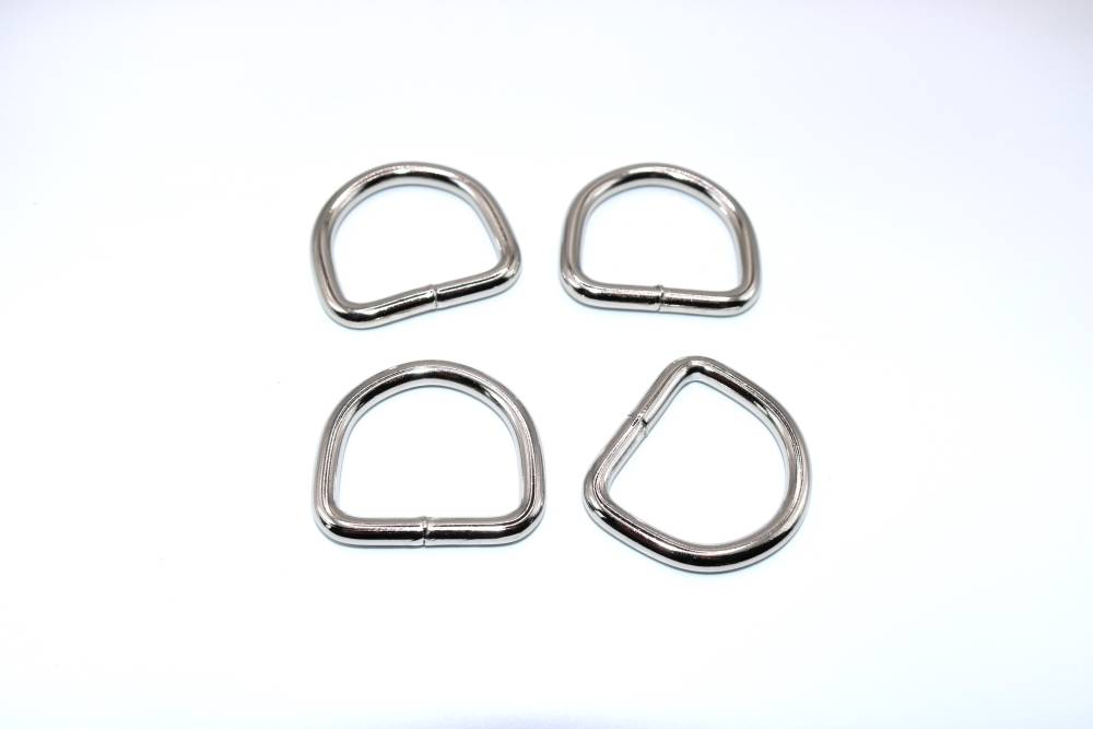 Demi anneau 30mm nickel - Réf. 1/2-ANN-30-4,9-NK