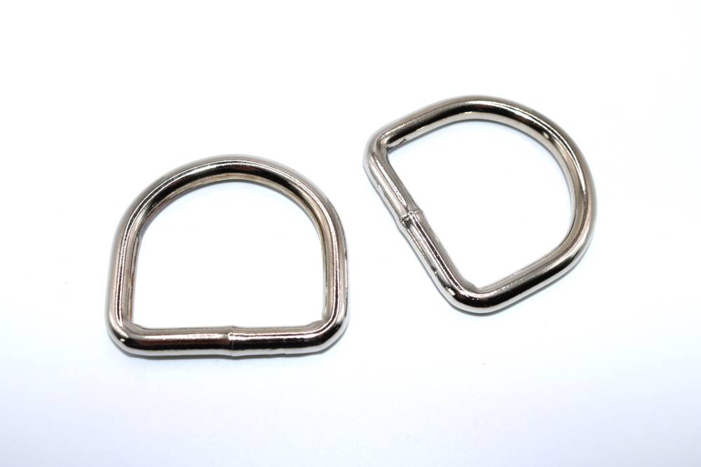 Demi anneau 40mm nickel - Réf. 1/2-ANN-40-06-NK
