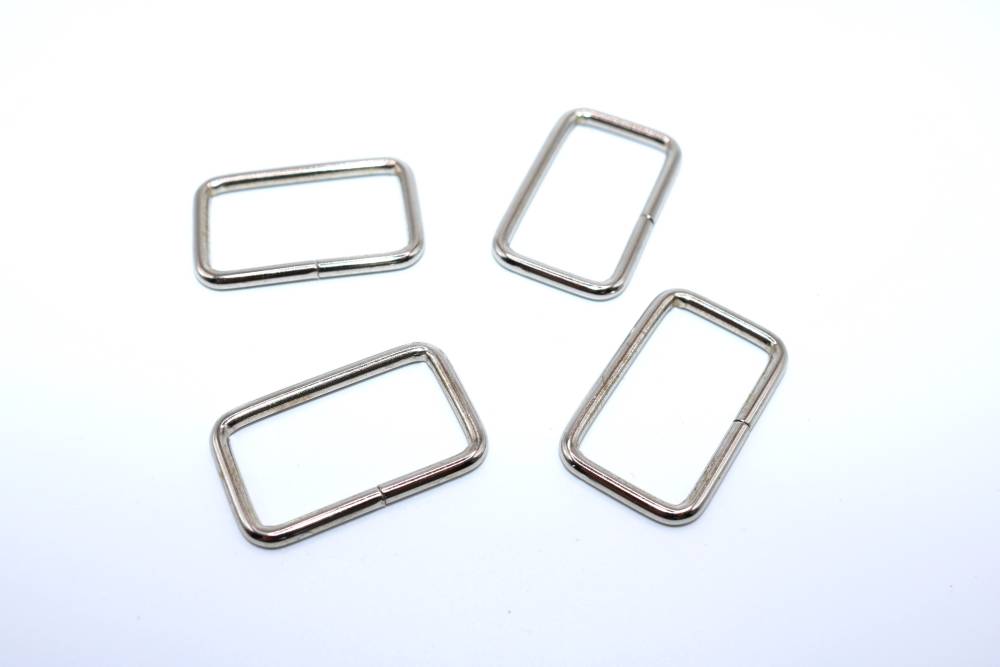 Anneau rectangle 30mm nickel - réf. ANN-REC-30/15-D3-NK