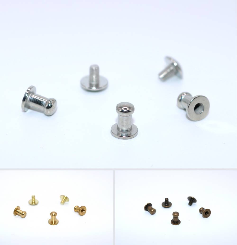 Fermoir bouton de col 4,7mm - réf. FBC-2043