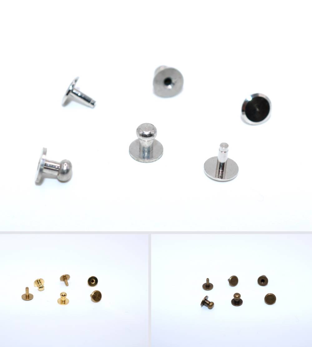 Fermoir bouton de col 3,6mm - réf. FBC-61452