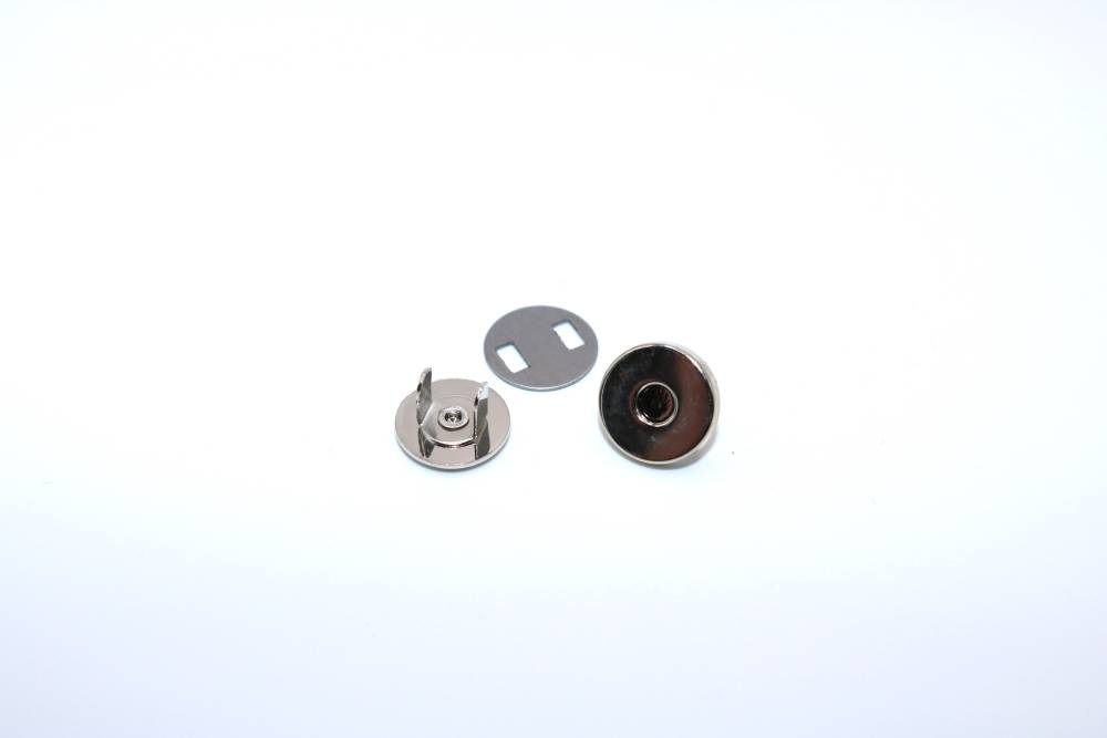 Fermoir top magnétique 12 nickel - réf. FM-12-NK