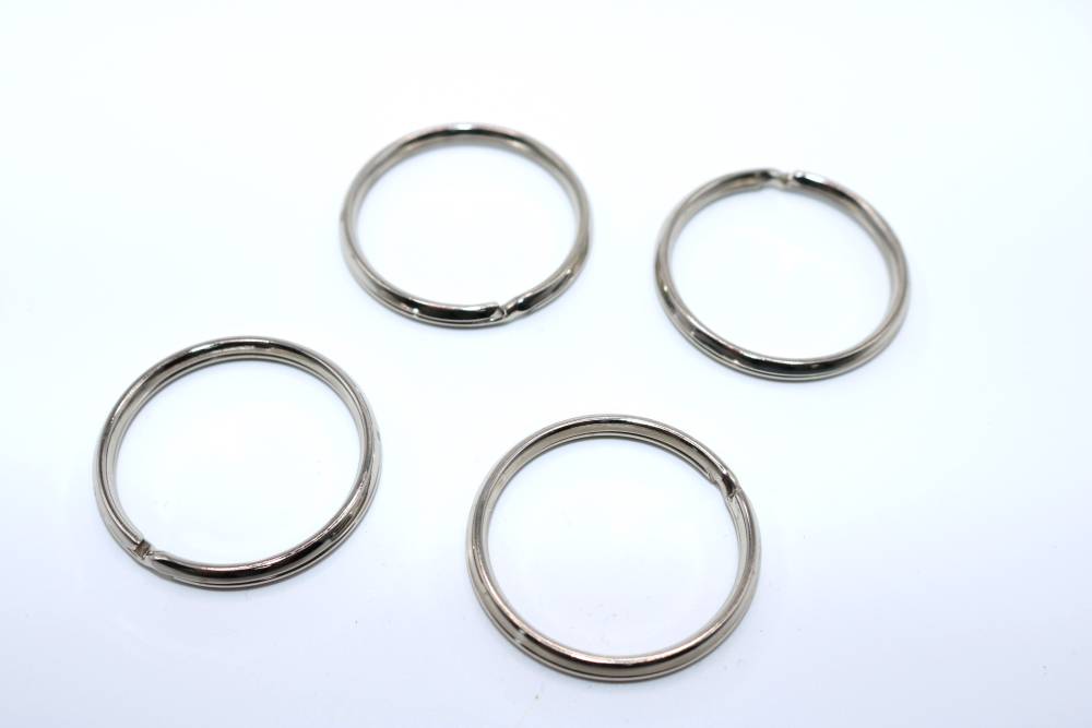 Anneau brisé 30mm Nickel - réf. ANN-BRI-30-NK