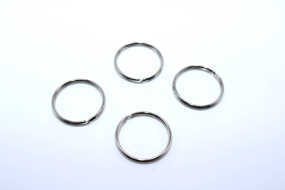 Anneau brisé 25mm Nickel - réf. ANN-BRI-25-NK