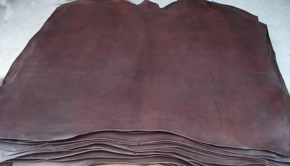 Croupon pull-up vieilli 35/38 Moka tannage végétal - réf. CROUPONPULLUPMOKA