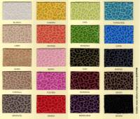 Veau velours LEOPARD