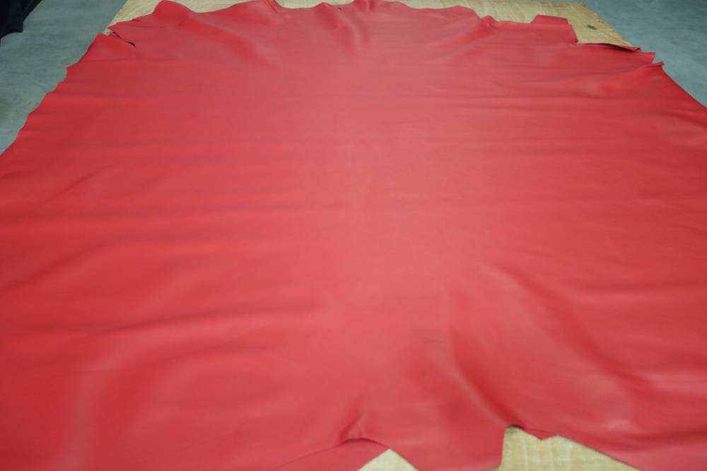 Veau lisse Rouge Nappa SP 11/13 - réf. VEAUNAPPAROUSP11/13