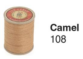Fil de lin cablé Camel