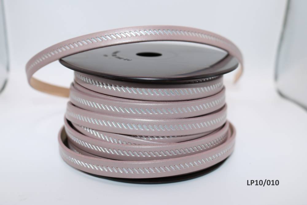 Lacet plat bovin tannage végétal 10mm - réf. LP10/010