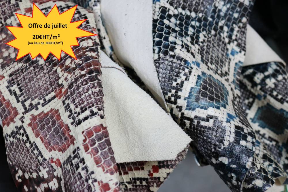 Veau imitation python+offre