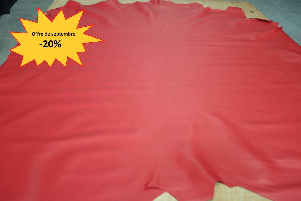 Veau Nappa Rouge+offre spé