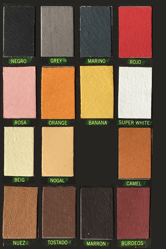 Nuancier dbl porc fleur