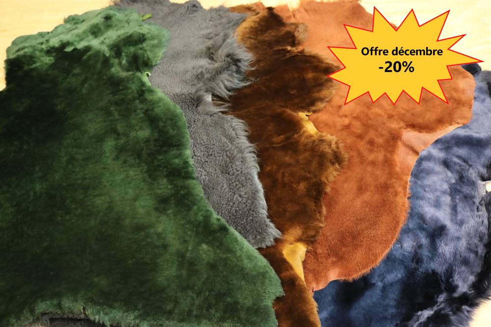 Peaux lainées+offre spé