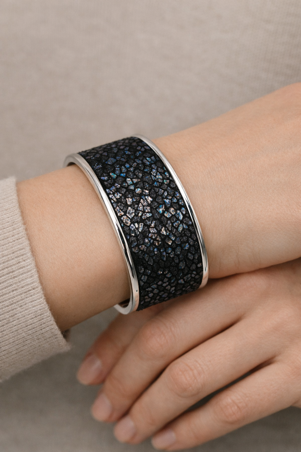 Bracelet larg. 30mm - réf. BRA-02